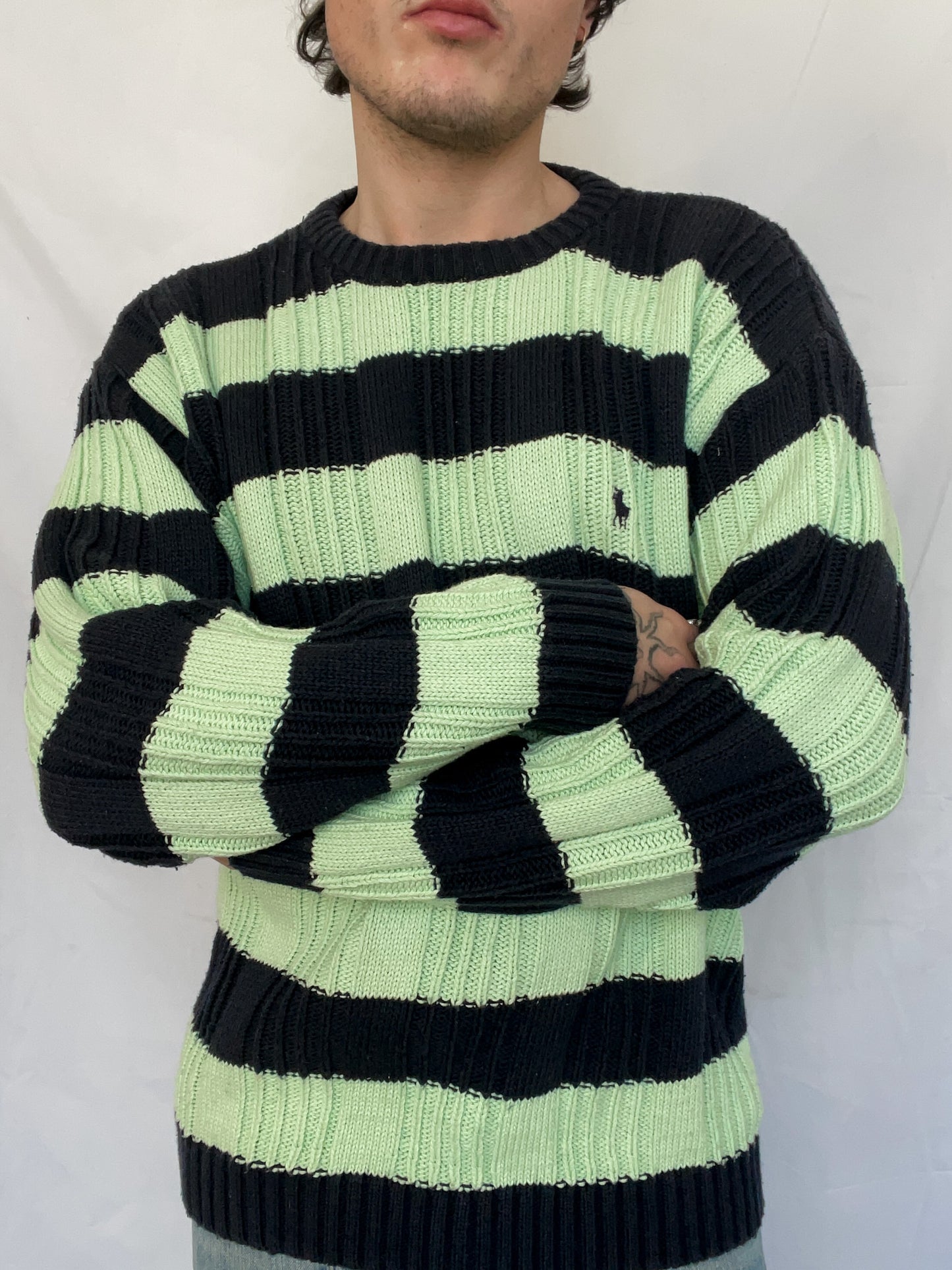 stripped knit